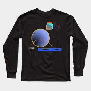 Simple Orbital Worlds Long Sleeve T-Shirt